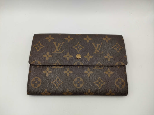 LOUIS VUITTON Monogram M60135 Pochette Passport Card Case, Pass Case, Business Card Case