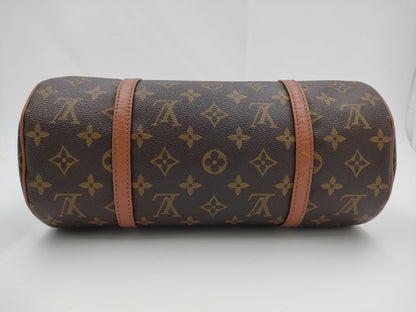 LOUIS VUITTON Monogram Old Papillon Handbag with Pouch