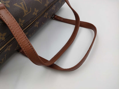 LOUIS VUITTON Monogram Old Papillon Handbag with Pouch