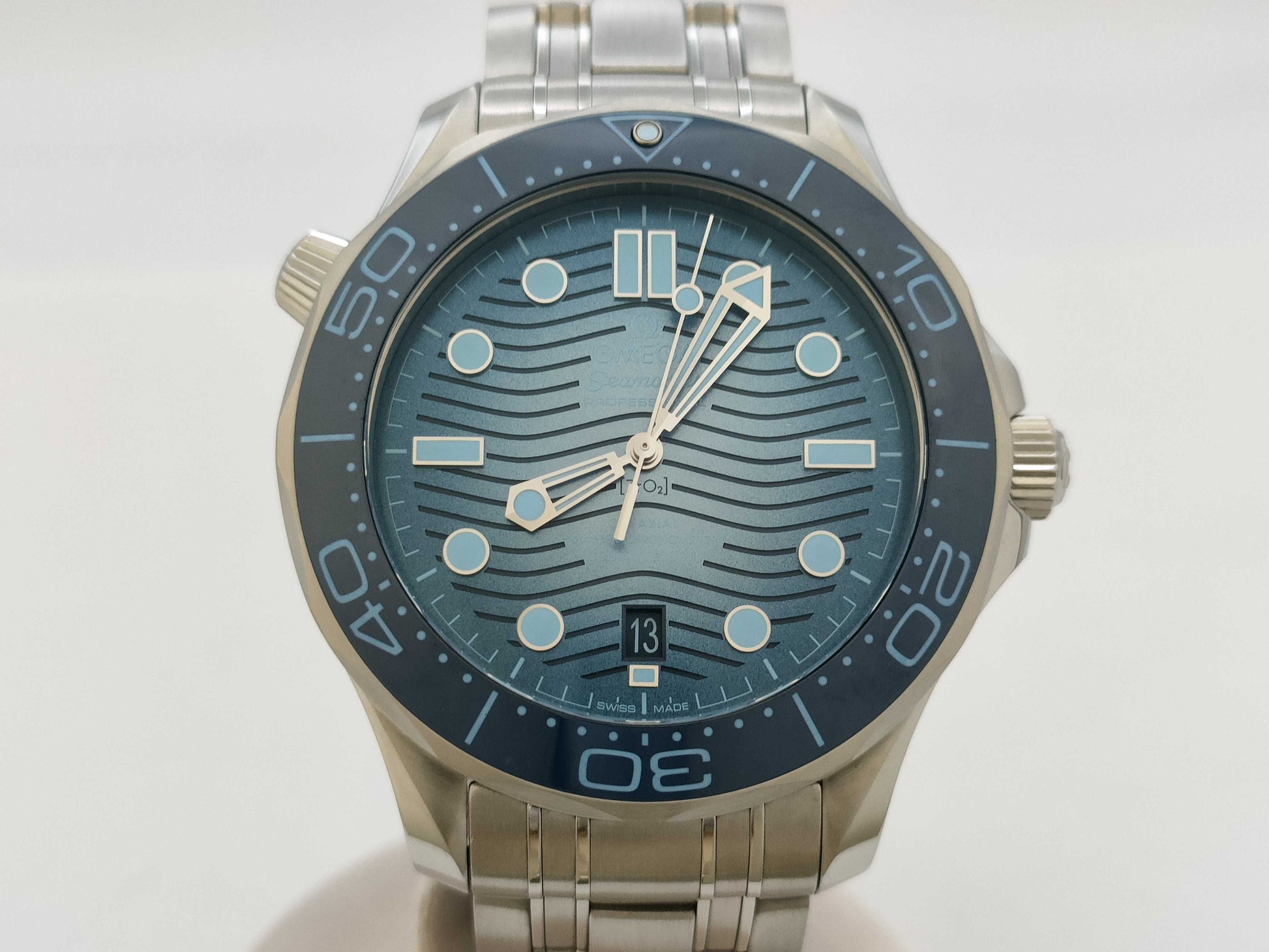 OMEGA Seamaster 210.32.42.20.03.002 A385239 Automatic Blue Dial Men's Watch
