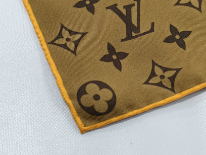 LOUIS VUITTON Monogram Pink Scarf