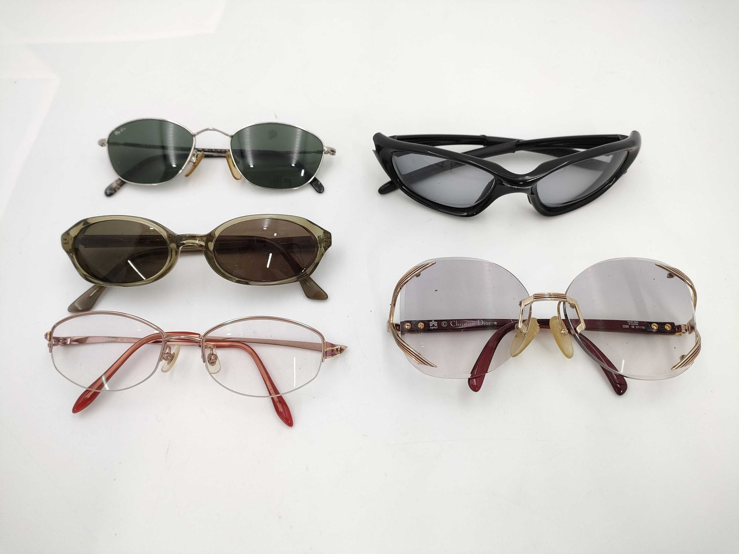  Dior Mila Schon and other glasses * 5 Sunglasses and glasses