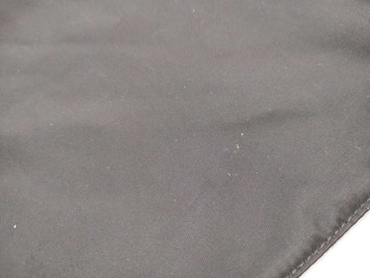 PRADA Nylon Triangle Logo Plate Shoulder Bag