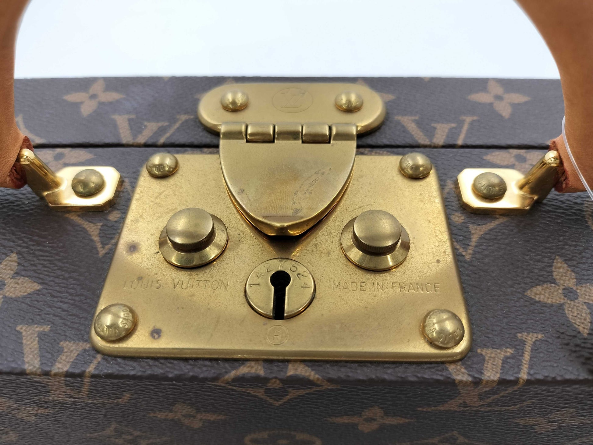 LOUIS VUITTON Monogram Boite Bijou Trunk Bag