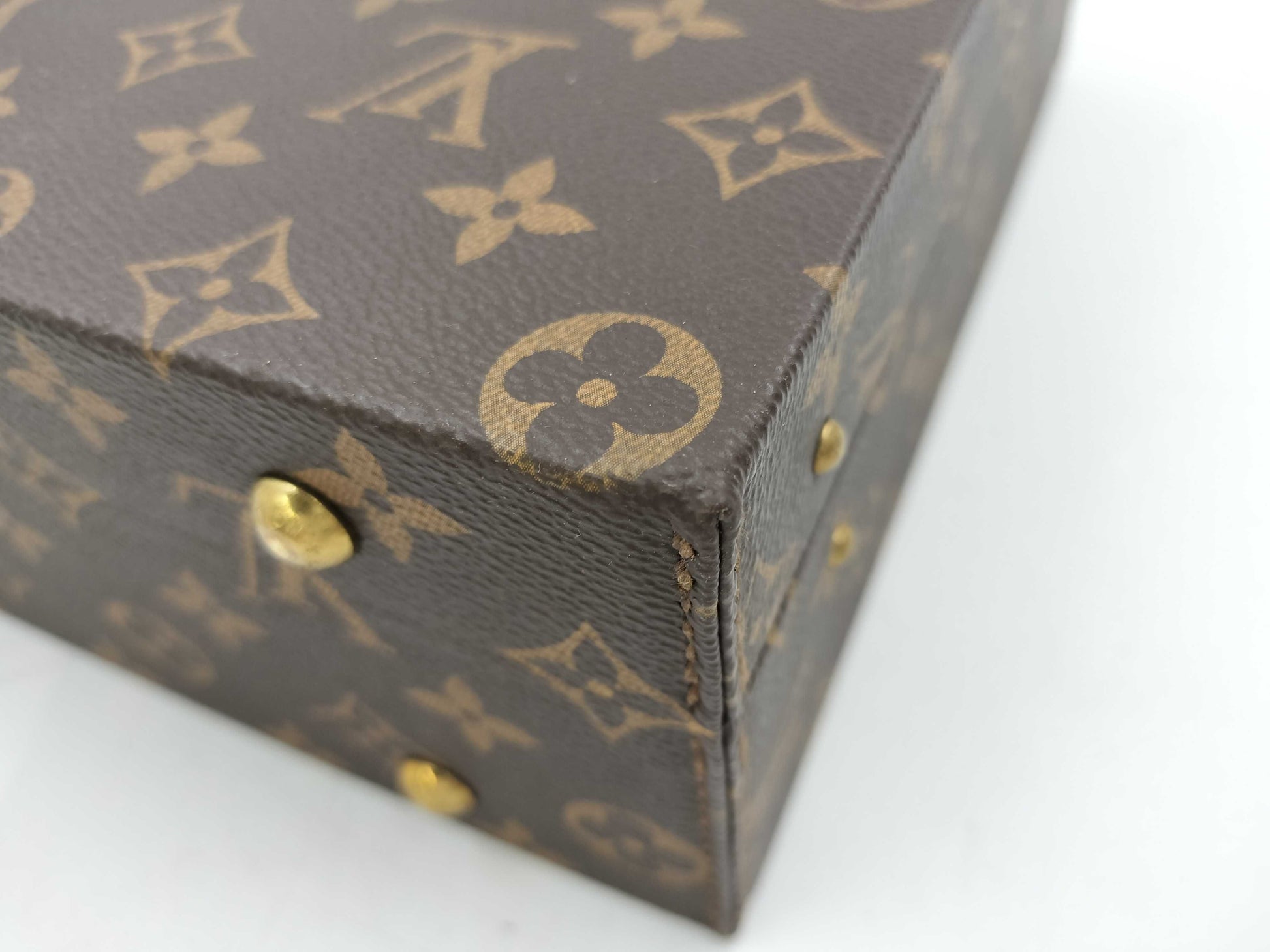 LOUIS VUITTON Monogram Boite Bijou Trunk Bag