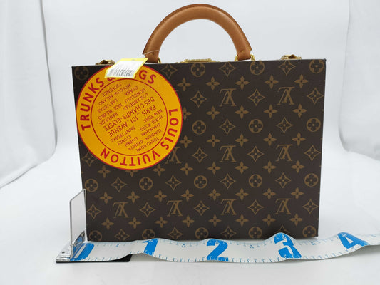 LOUIS VUITTON Monogram Boite Bijou Trunk Bag