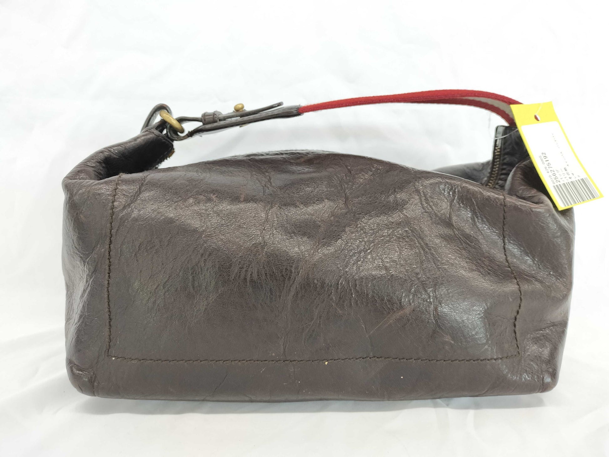 BALLY Leather Canvas Handbag Shoulder Bag