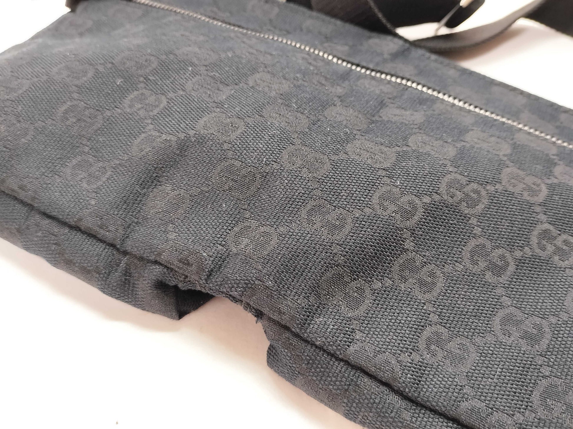 GUCCI GG Canvas Waist Bag