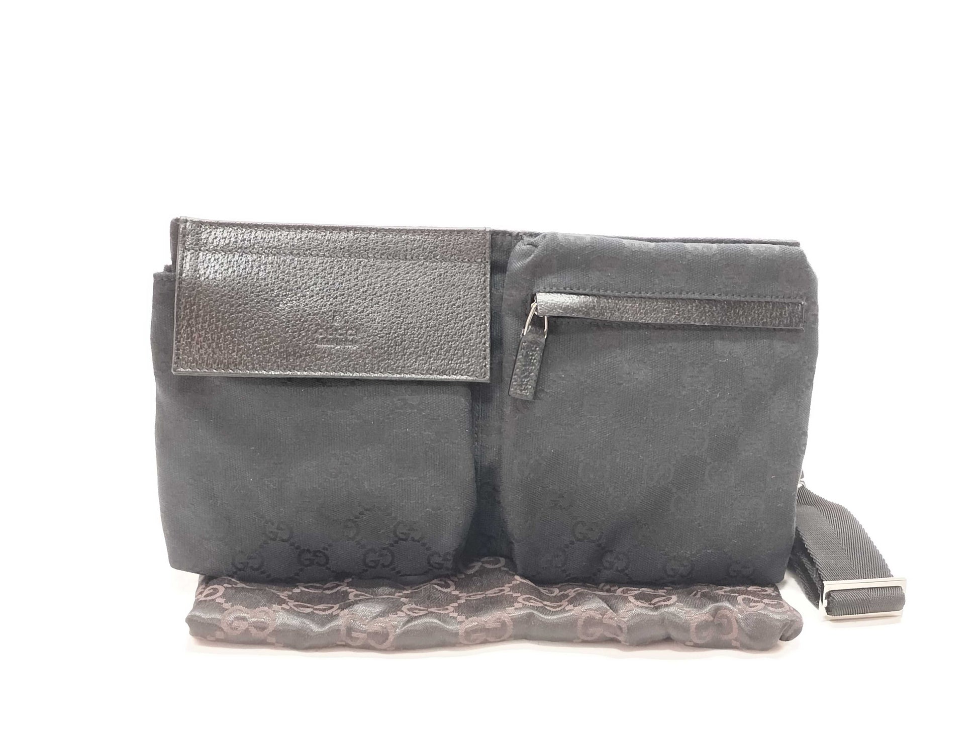 GUCCI GG Canvas Waist Bag