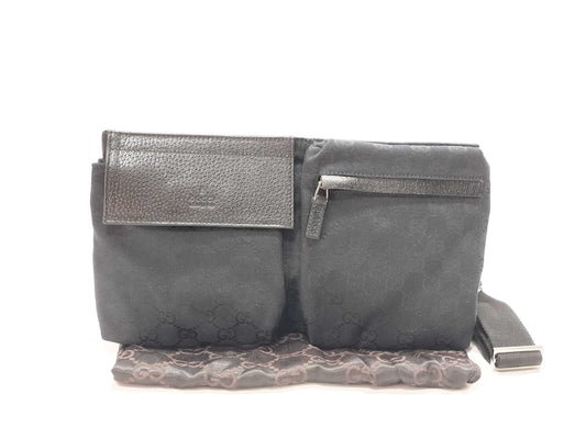 GUCCI GG Canvas Waist Bag