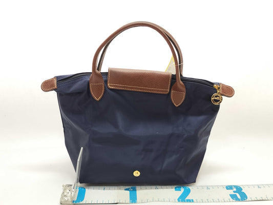 LONG CHAMP Pliage S Navy Tote Bag