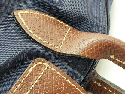 LONG CHAMP Pliage S Navy Tote Bag