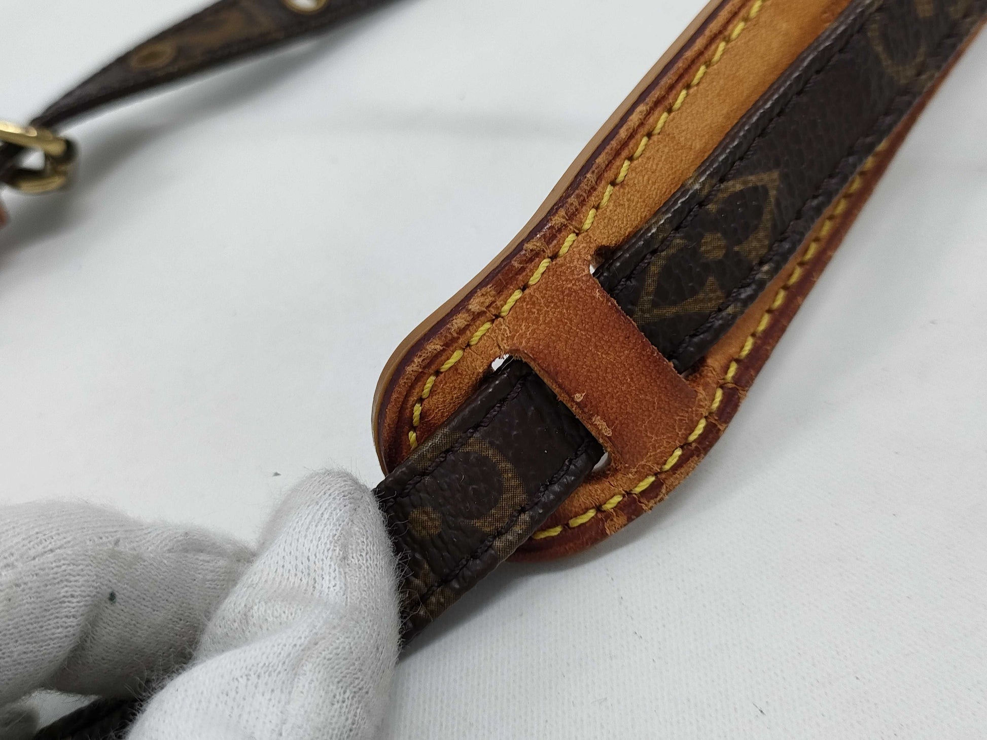 LOUIS VUITTON Monogram M51828 Pochette Marly Bandouliere Shoulder Bag