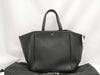 CELINE Small Fold Cabas 2-way Black Handbag