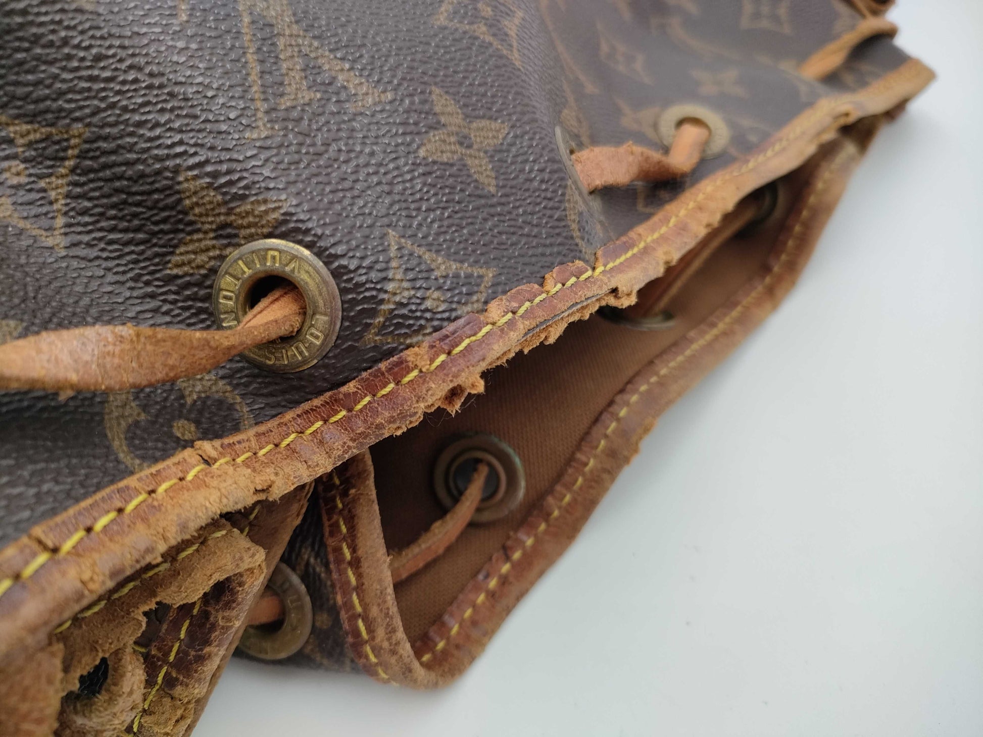 LOUIS VUITTON Monogram M40647 Chantilly GM/Noe Shoulder Bag 