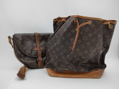 LOUIS VUITTON Monogram M40647 Chantilly GM/Noe Shoulder Bag 