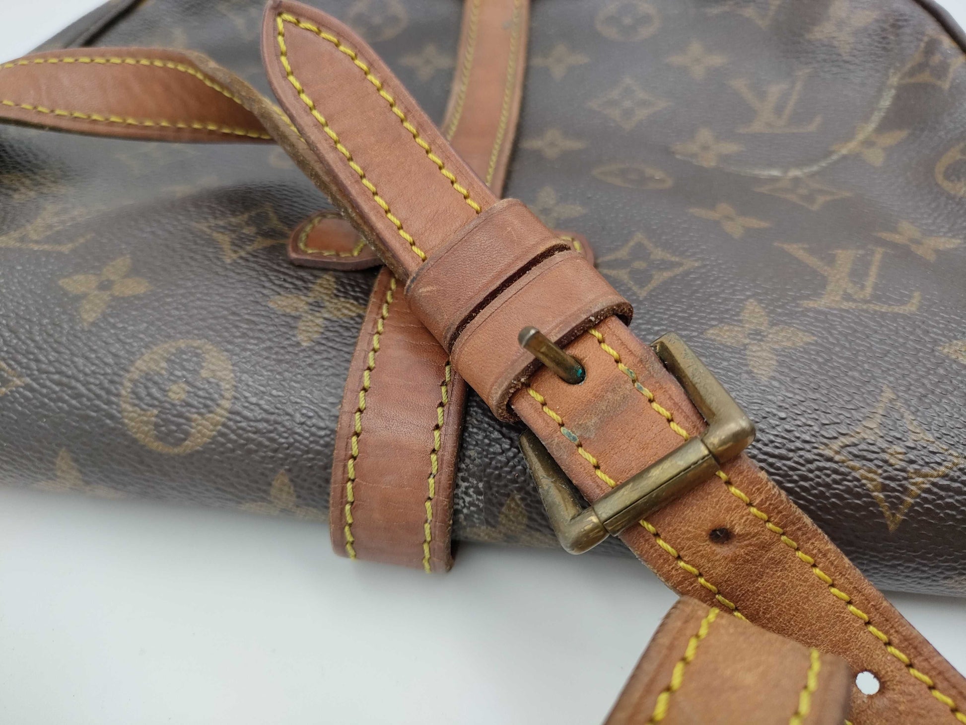 LOUIS VUITTON Monogram M40647 Chantilly GM/Noe Shoulder Bag 