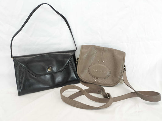 / Longchamp Leather Shoulder Bag *2 Shoulder Bag