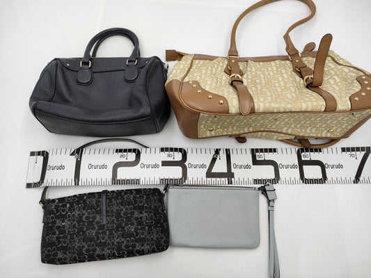 COACH Pinky Diane Bag Mini Pouch Pouch *Set of 4 Tote Bags
