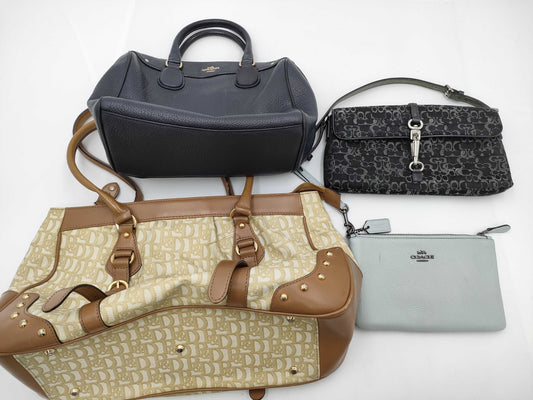 COACH Pinky Diane Bag Mini Pouch Pouch *Set of 4 Tote Bags