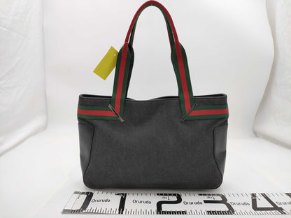 GUCCI Denim/Sherry Line/Tote/73983 Tote Bag