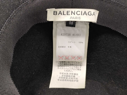 BALENCIAGA Hat Black Other Accessories