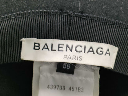 BALENCIAGA Hat Black Other Accessories