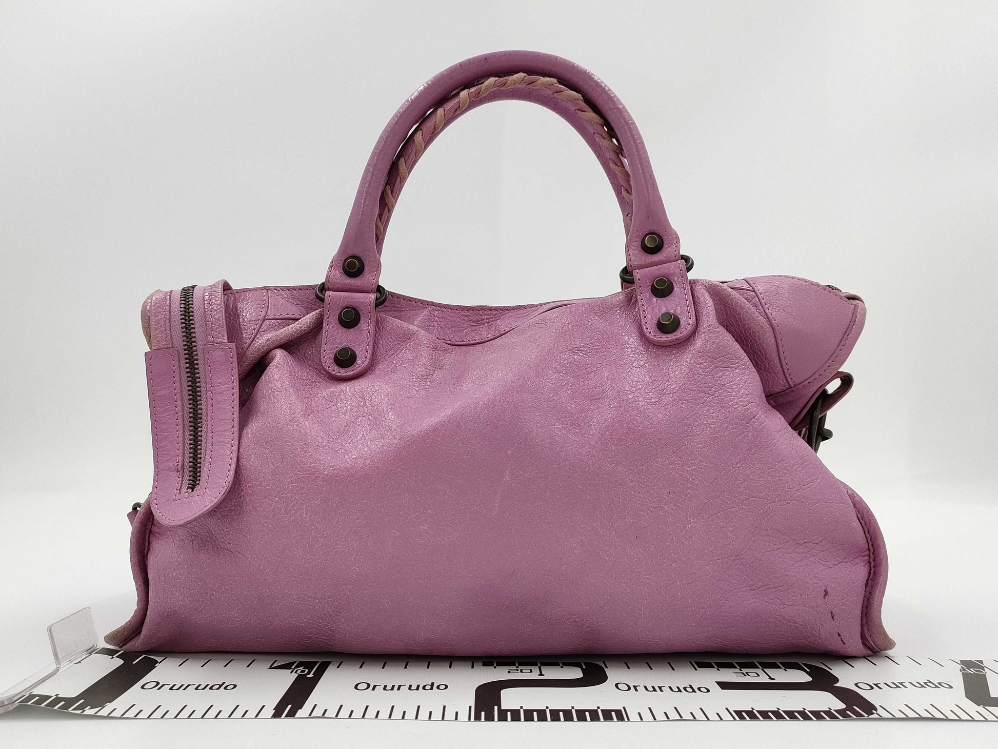 BALENCIAGA The City 2-Way Pink Handbag