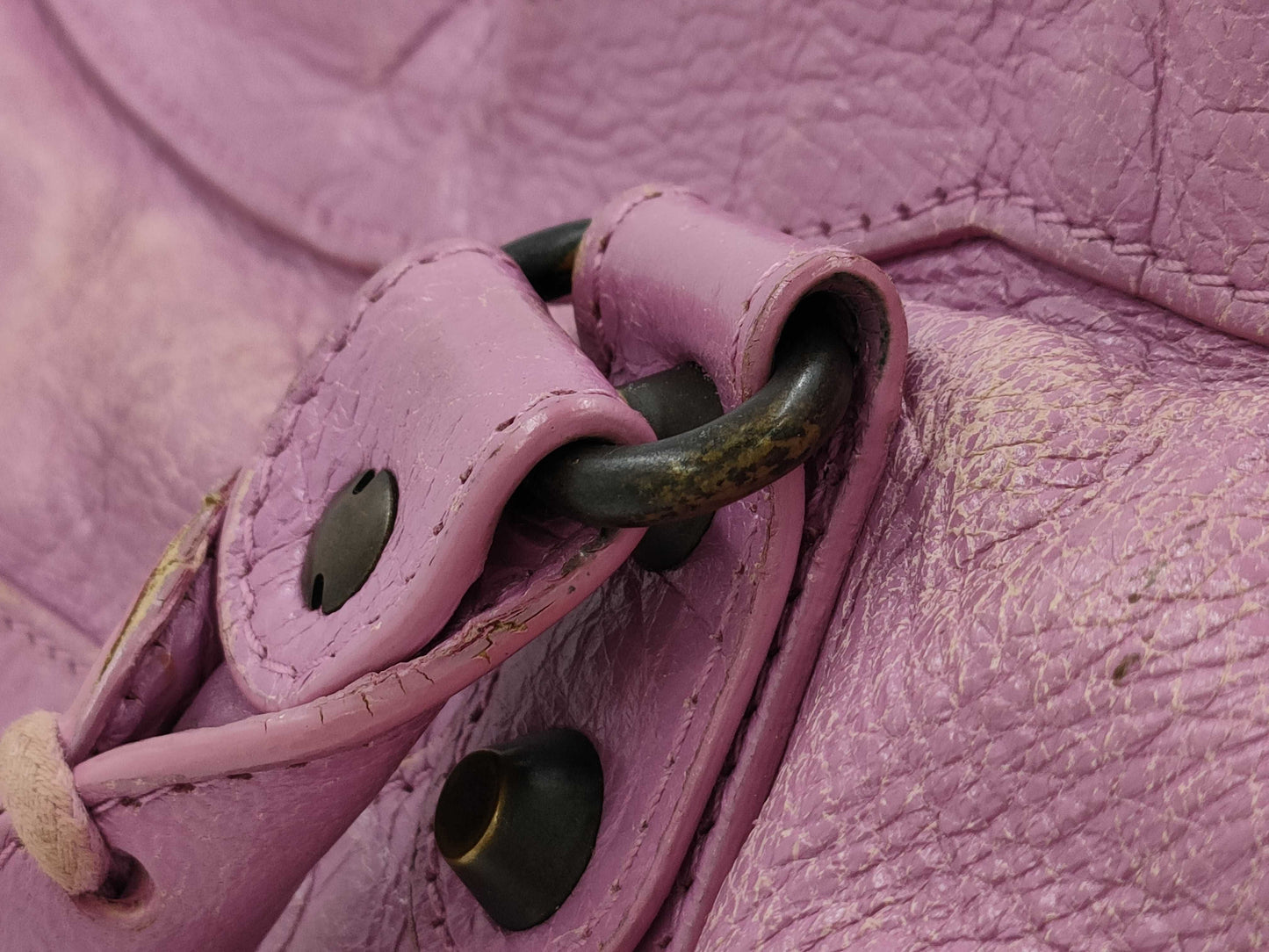 BALENCIAGA The City 2-Way Pink Handbag