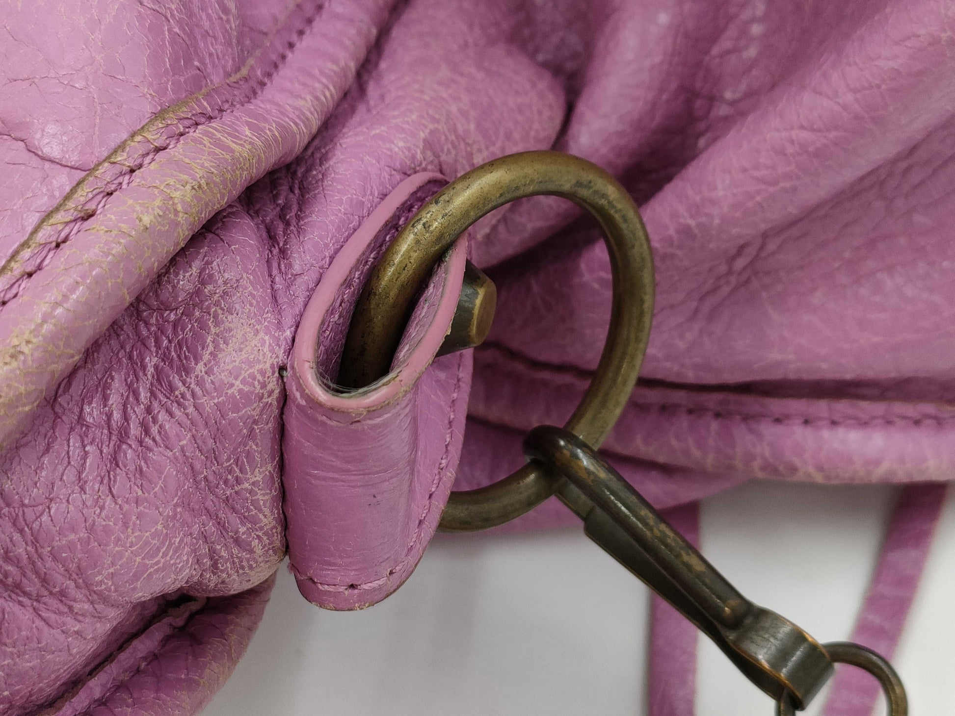 BALENCIAGA The City 2-Way Pink Handbag