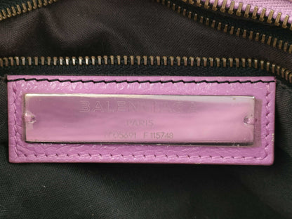BALENCIAGA The City 2-Way Pink Handbag