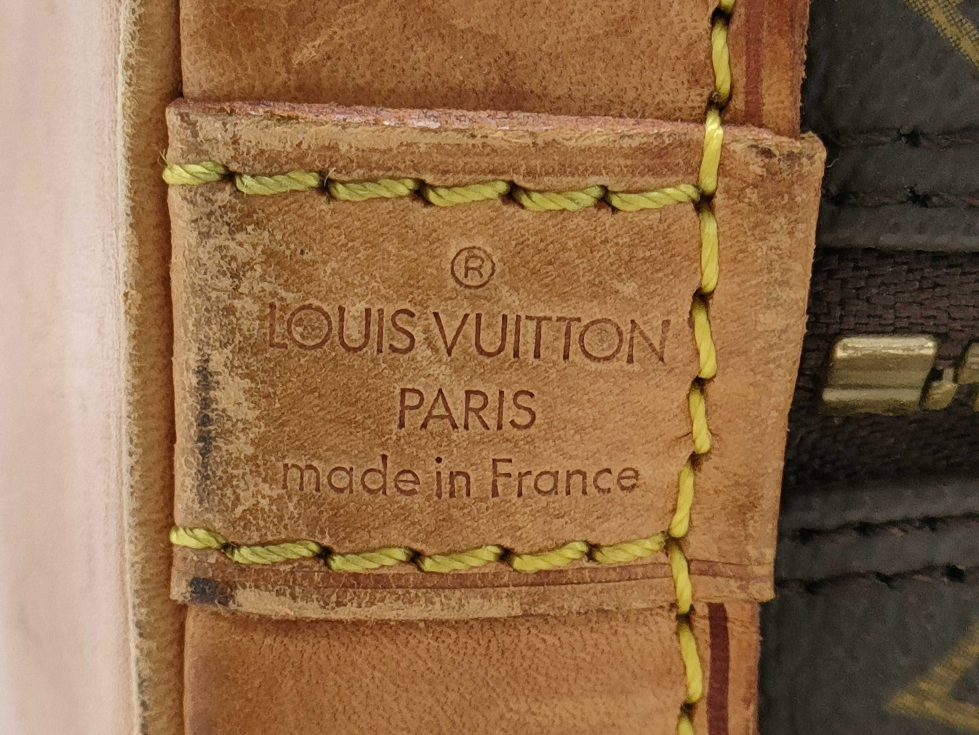 LOUIS VUITTON Monogram Alma Handbag