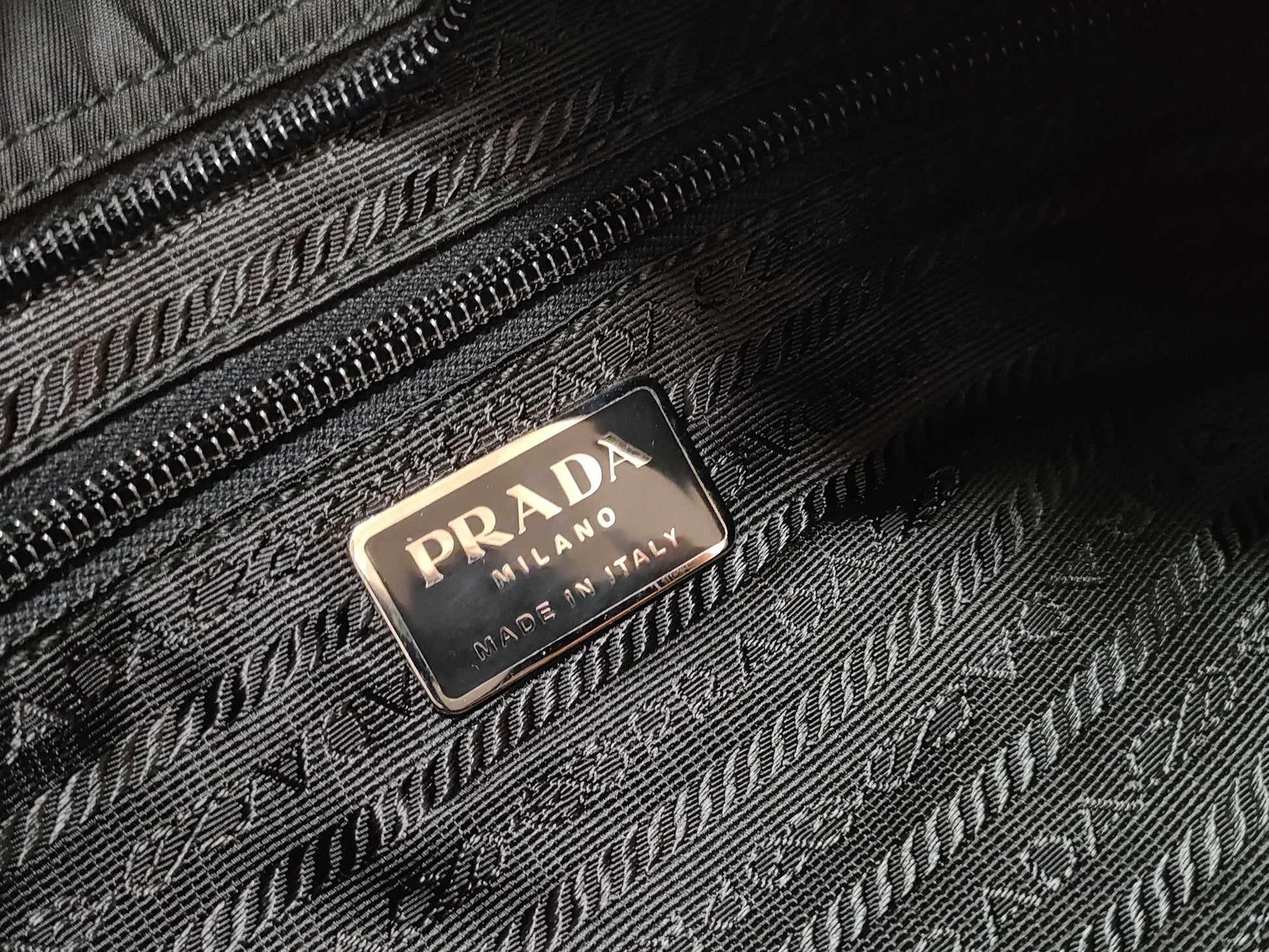 PRADA nylon handbag tote bag