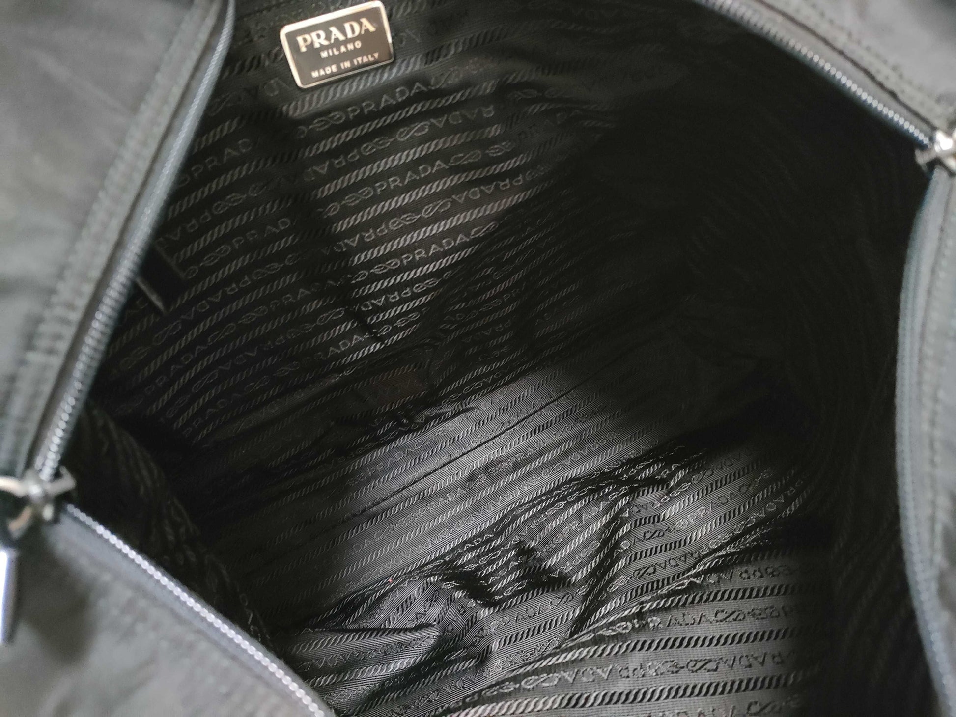 PRADA nylon handbag tote bag