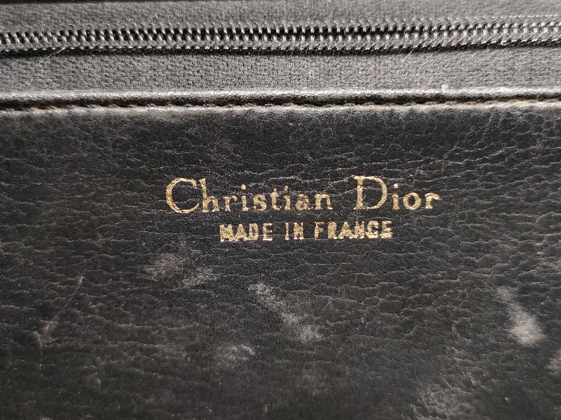 Dior Leather Shoulder Bag