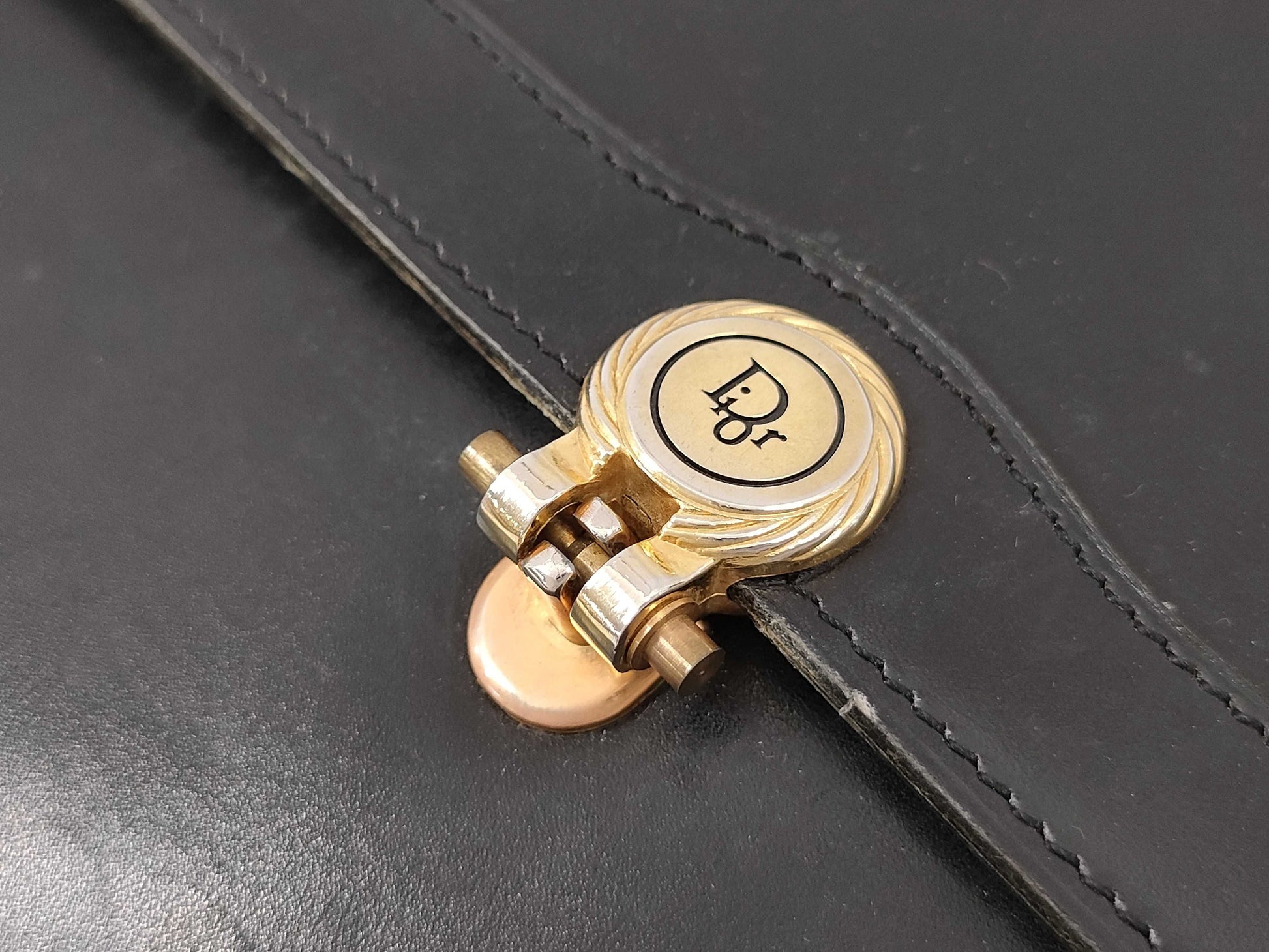 Dior Leather Shoulder Bag