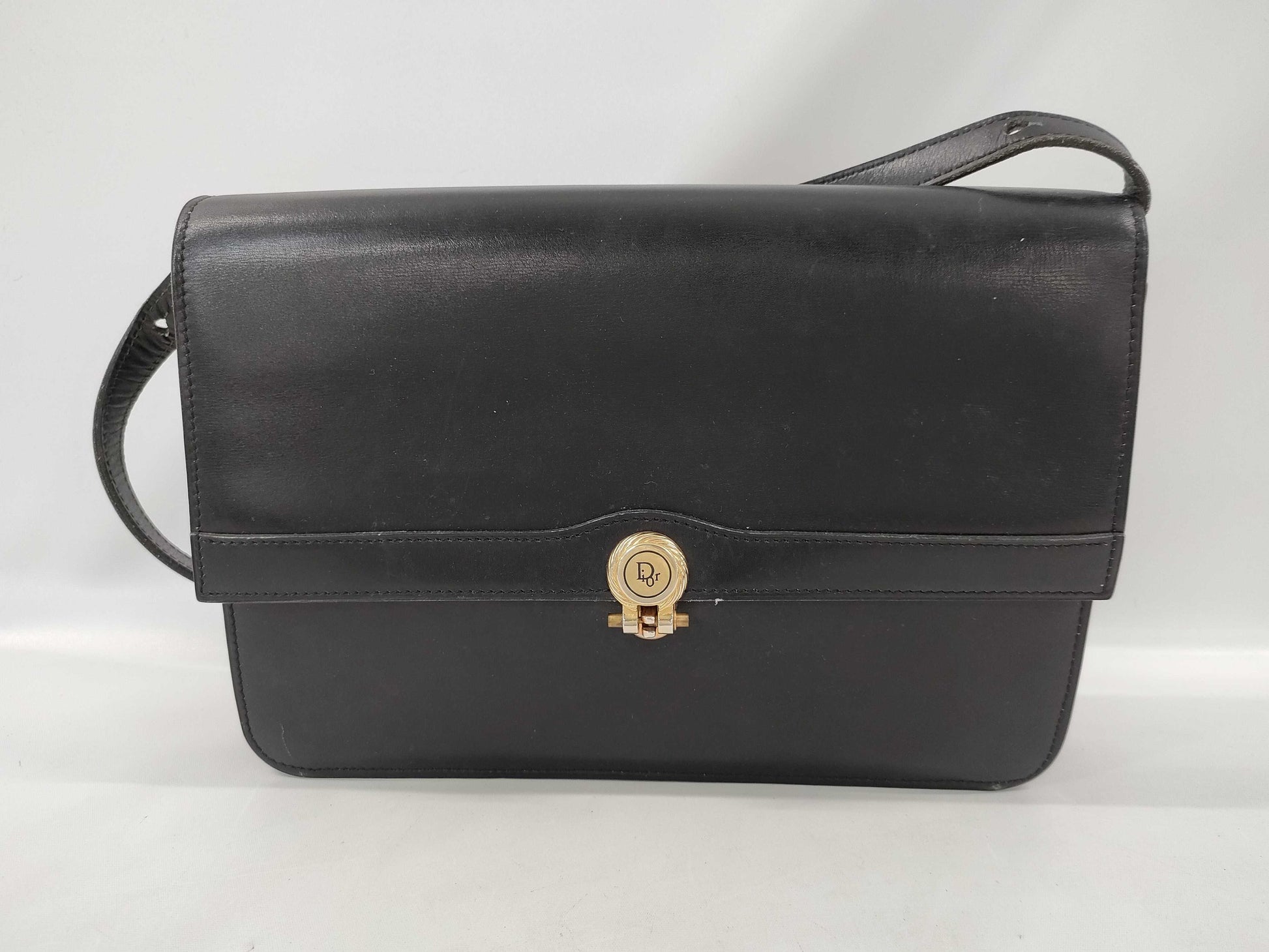 Dior Leather Shoulder Bag