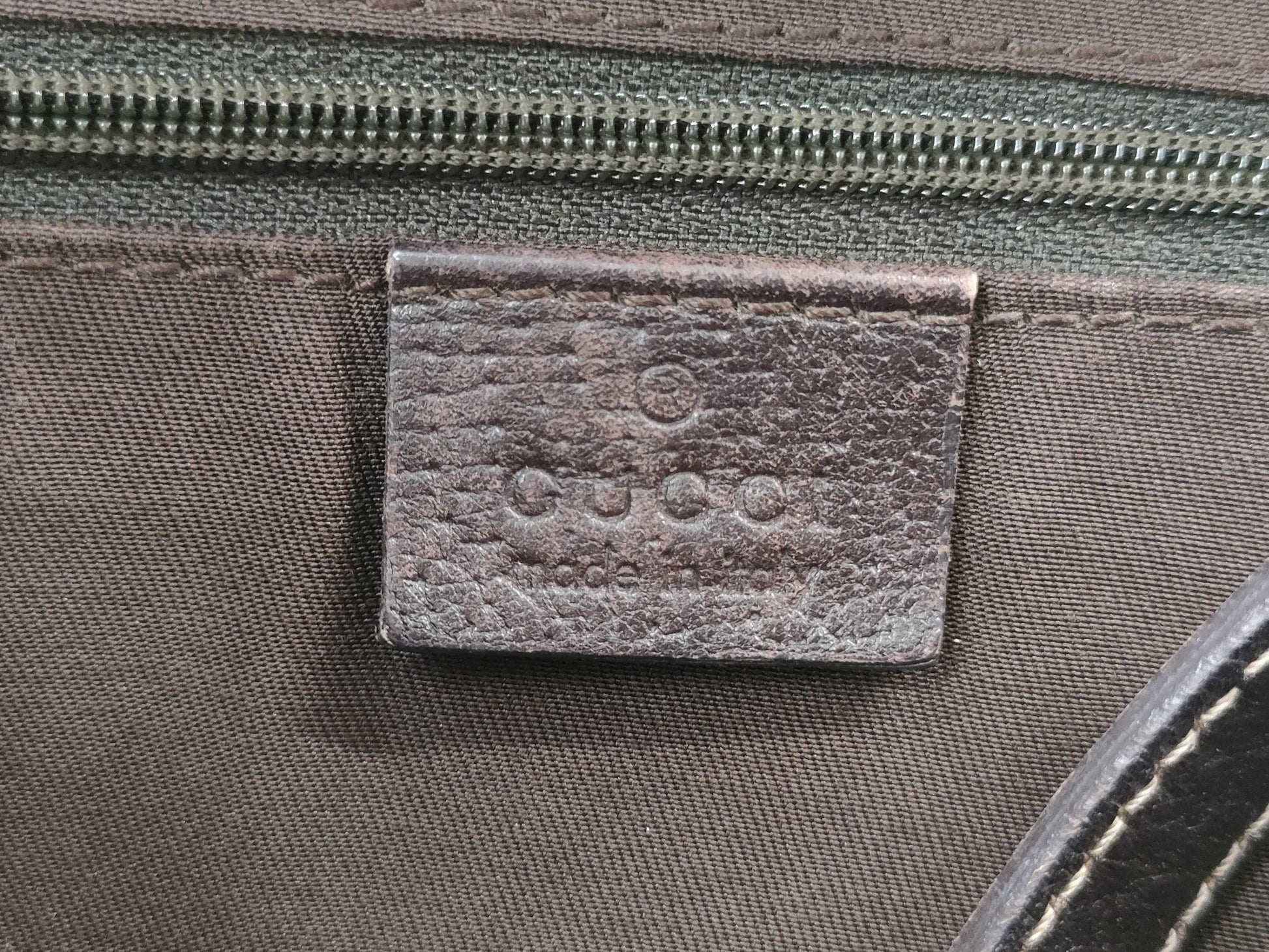 GUCCI GG Canvas Handbag 130736 Handbag