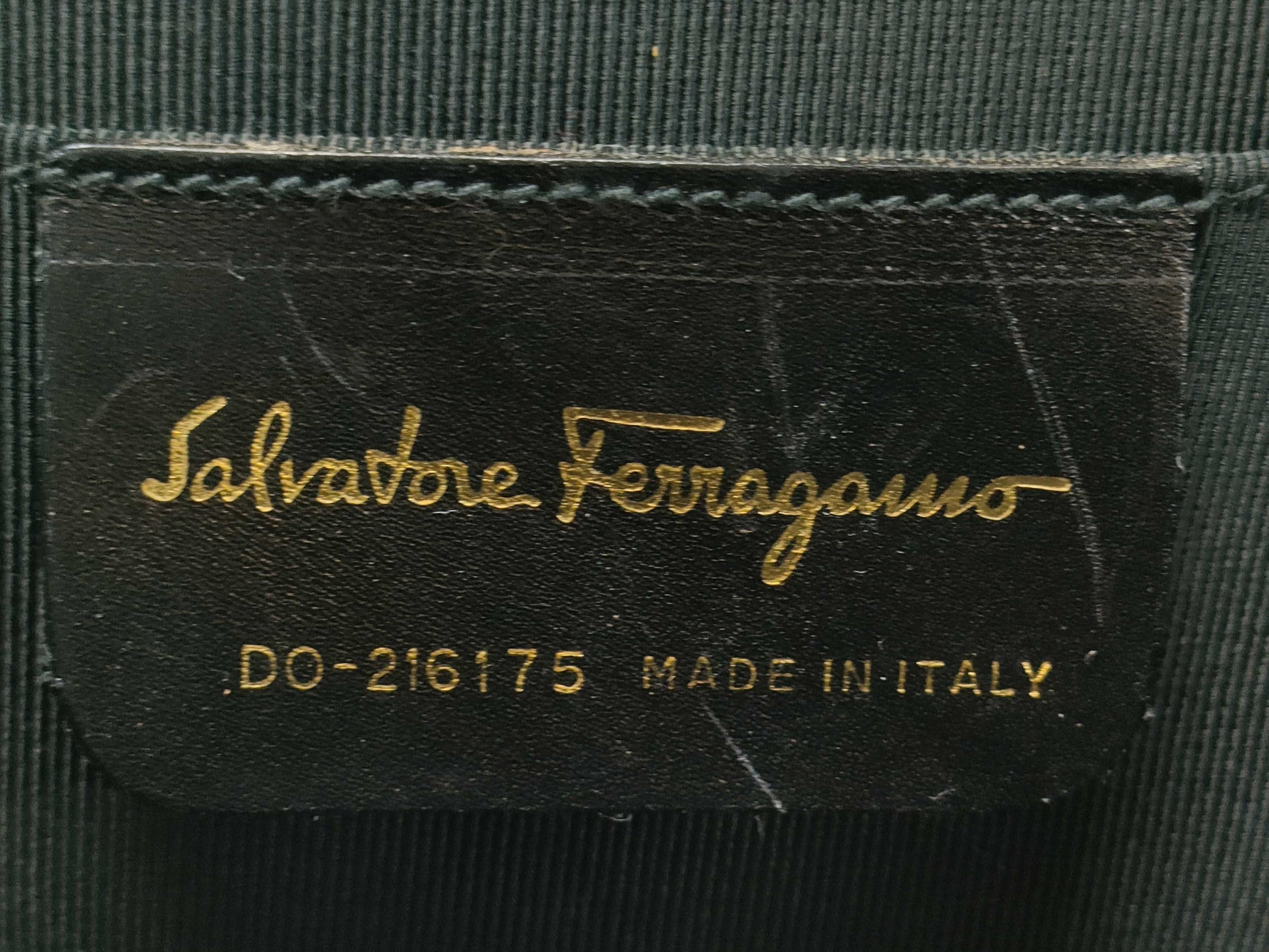 Salvatore Ferragamo Gancini Rattan Chain Shoulder Bag