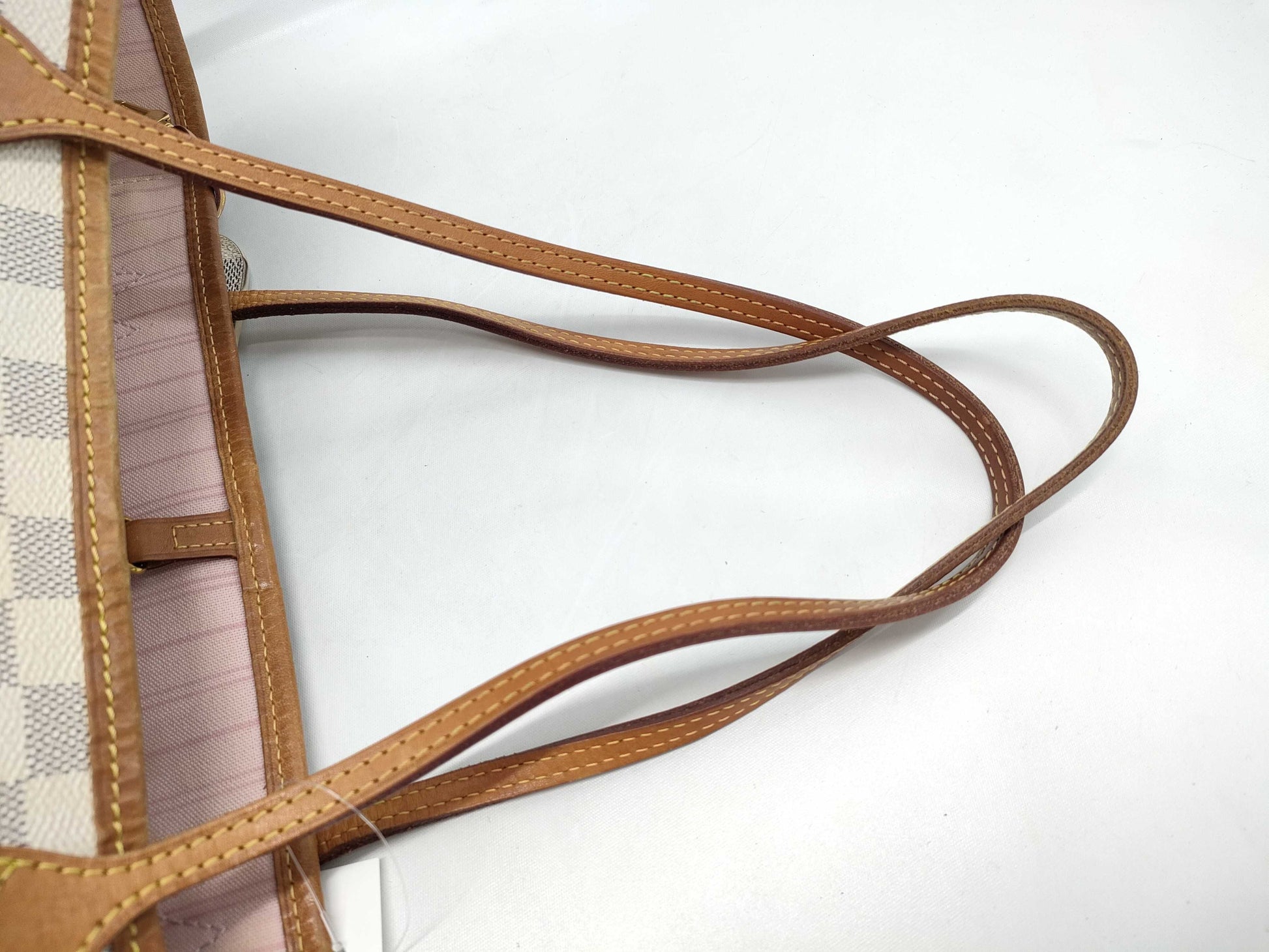 LOUIS VUITTON Damier Azur Neverfull MM Tote Bag