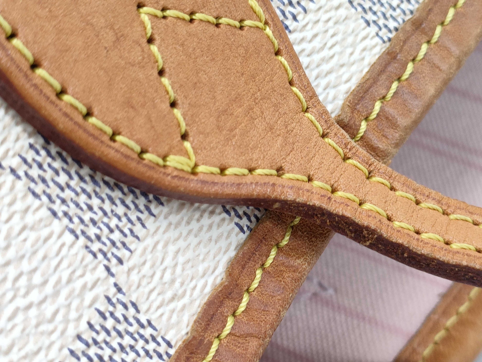 LOUIS VUITTON Damier Azur Neverfull MM Tote Bag