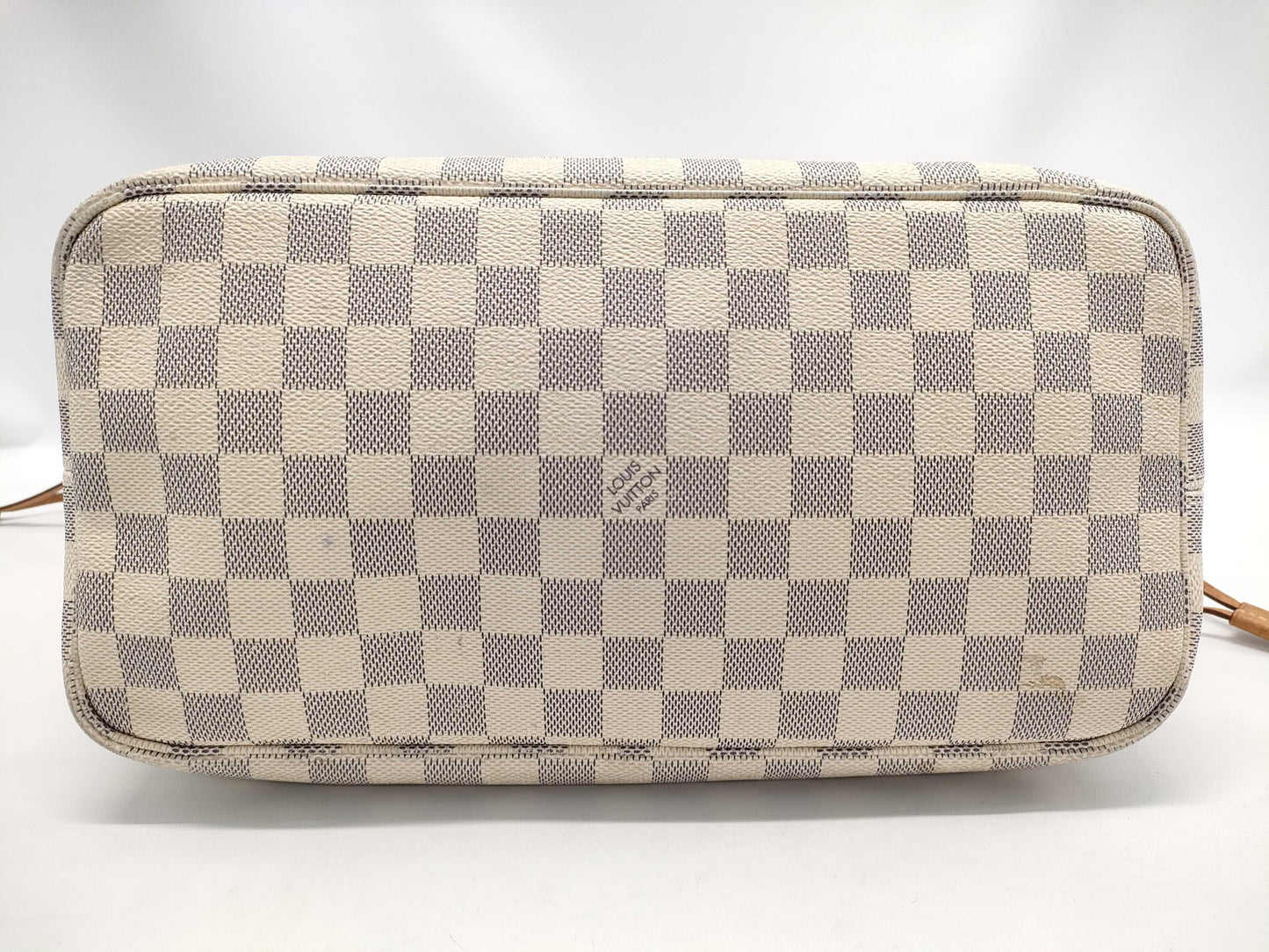 LOUIS VUITTON Damier Azur Neverfull MM Tote Bag