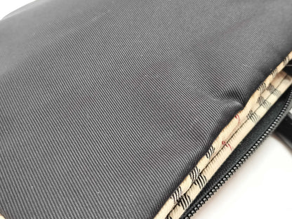 BURBERRY Blue Label Nova Check Handbag Nylon Tote Bag