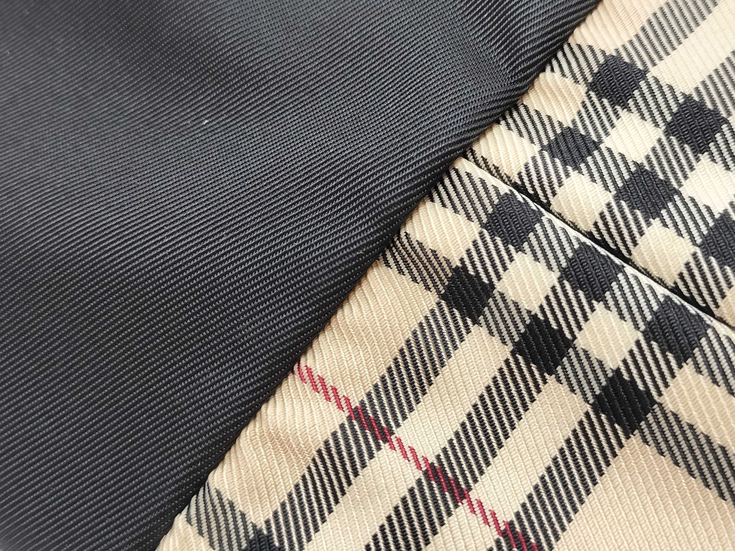 BURBERRY Blue Label Nova Check Handbag Nylon Tote Bag