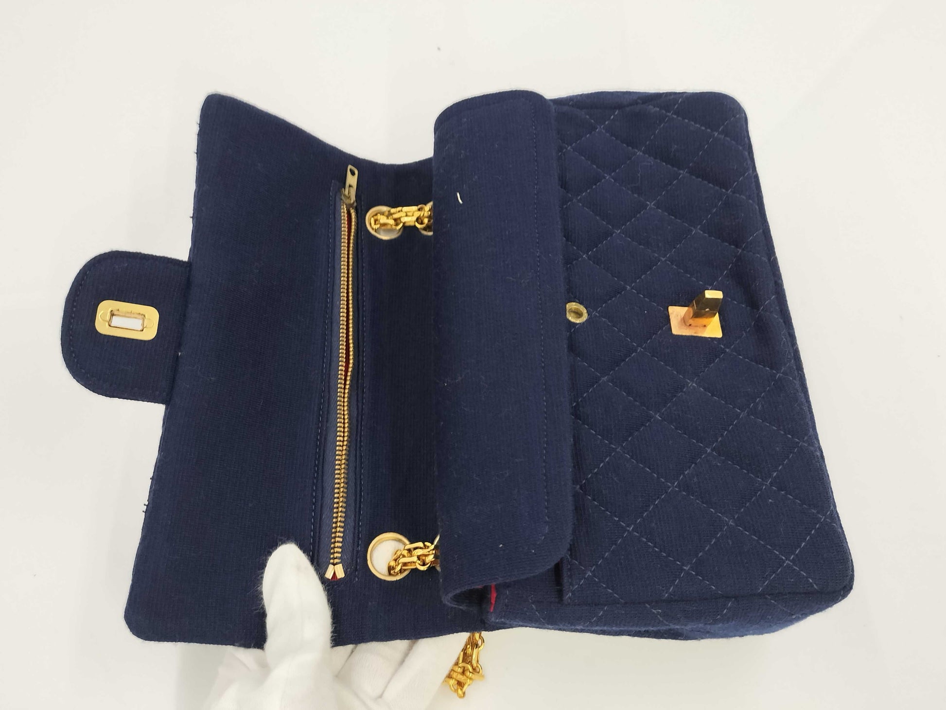 CHANEL Coco motif chain shoulder bag
