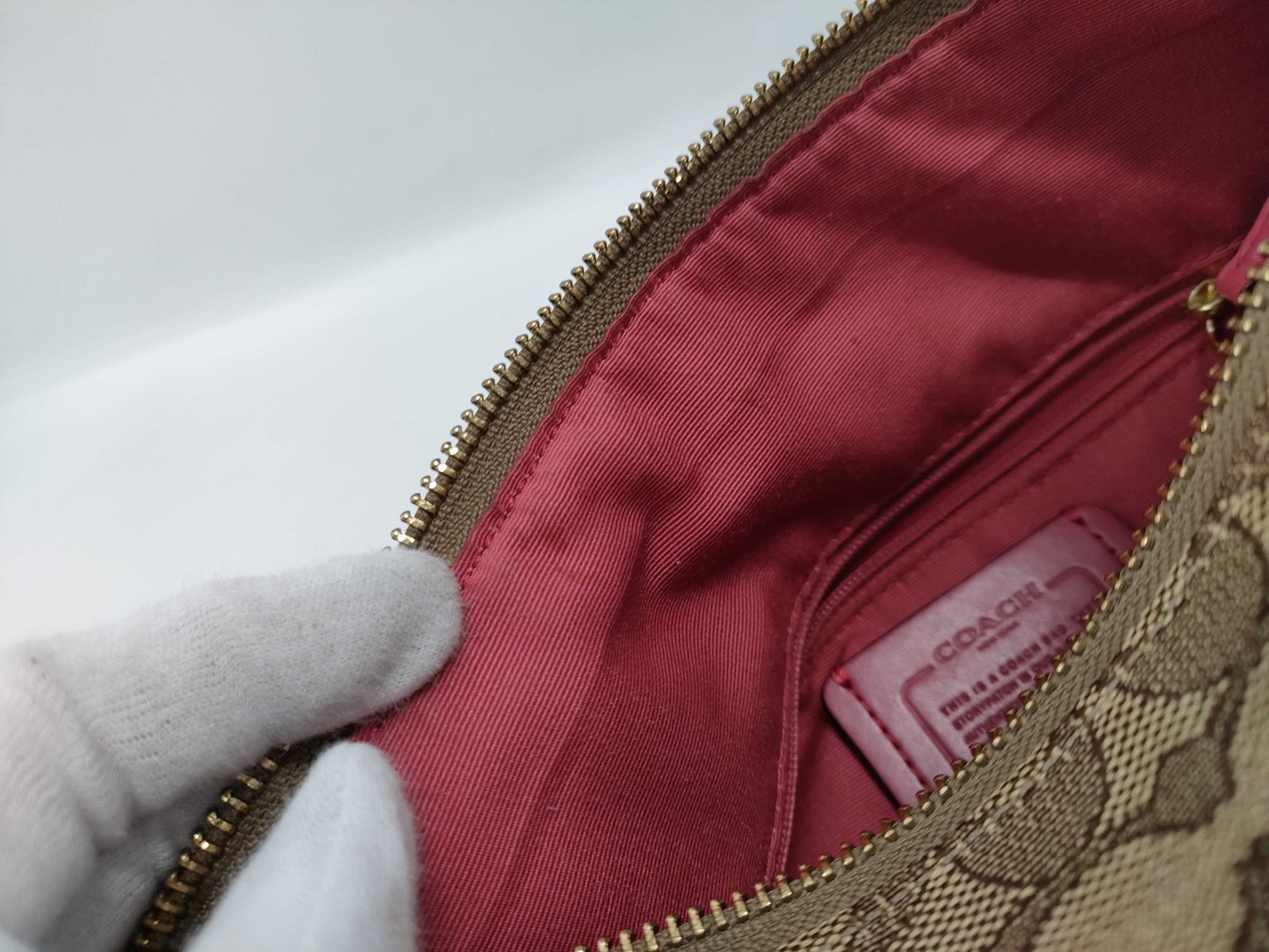COACH Signature F58284 Shoulder Bag/Handbag