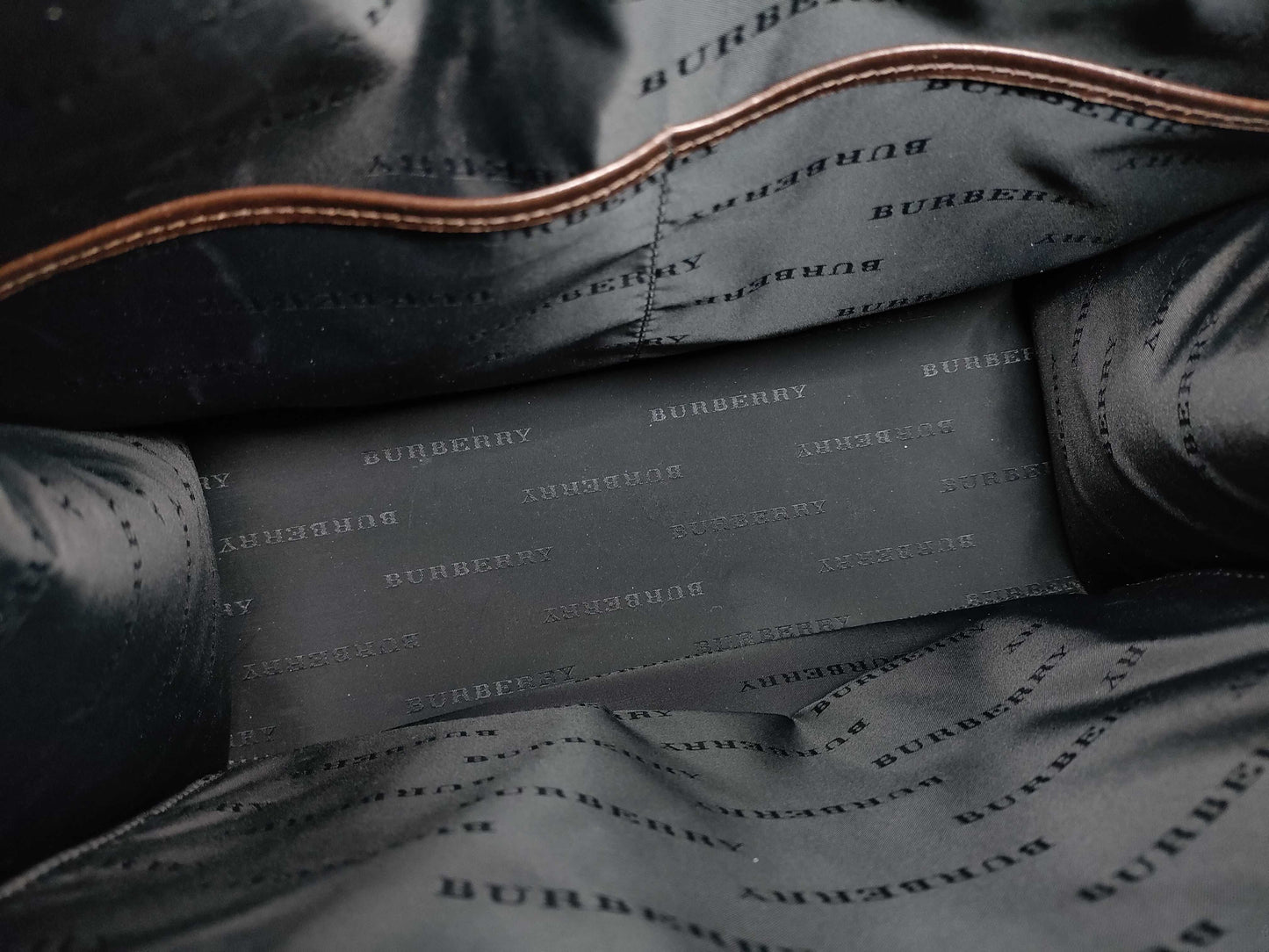 BURBERRY Check Handbag