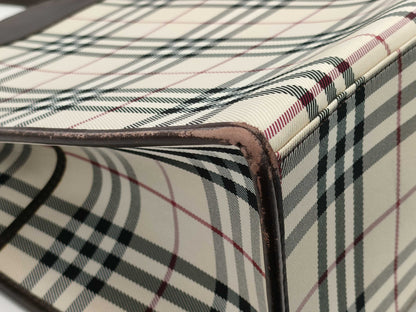 BURBERRY Check Handbag