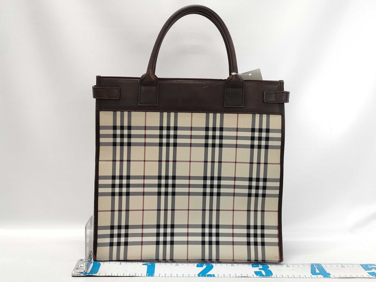 BURBERRY Check Handbag