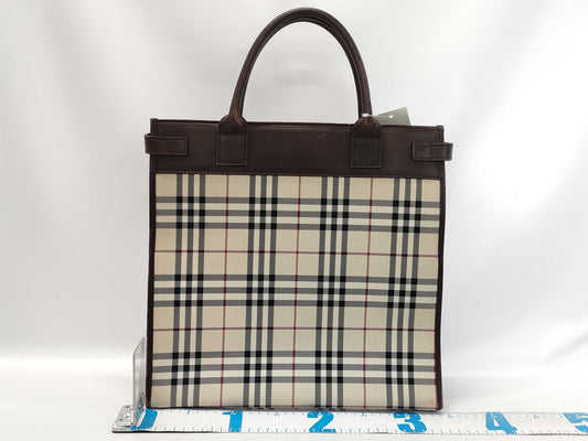 BURBERRY Check Handbag
